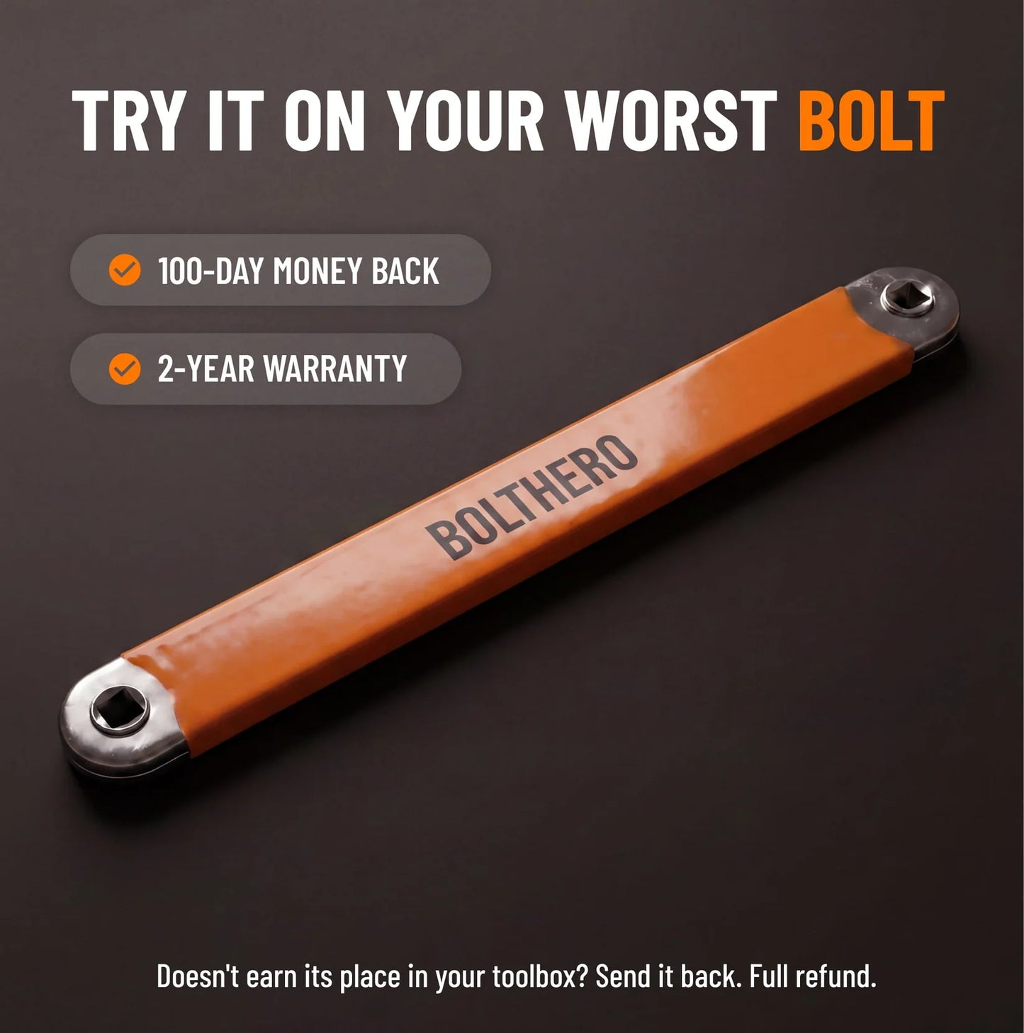 BOLTHERO® - Reach Bolts Your Ratchet Can't