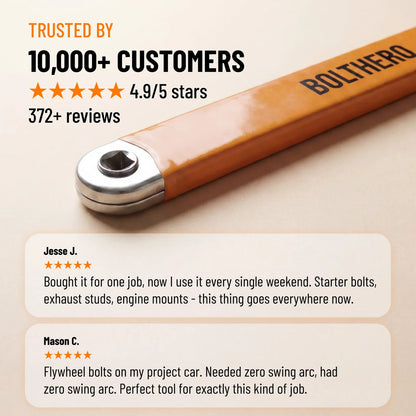 BOLTHERO® - Reach Bolts Your Ratchet Can't